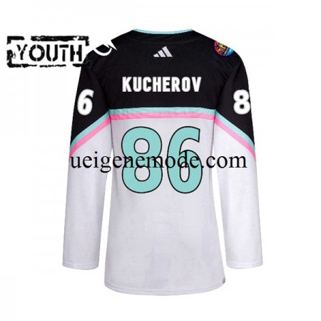 Kinder Tampa Bay Lightning Eishockey Trikot Nikita Kucherov 86 2023 All-Star Adidas Schwarz Authentic